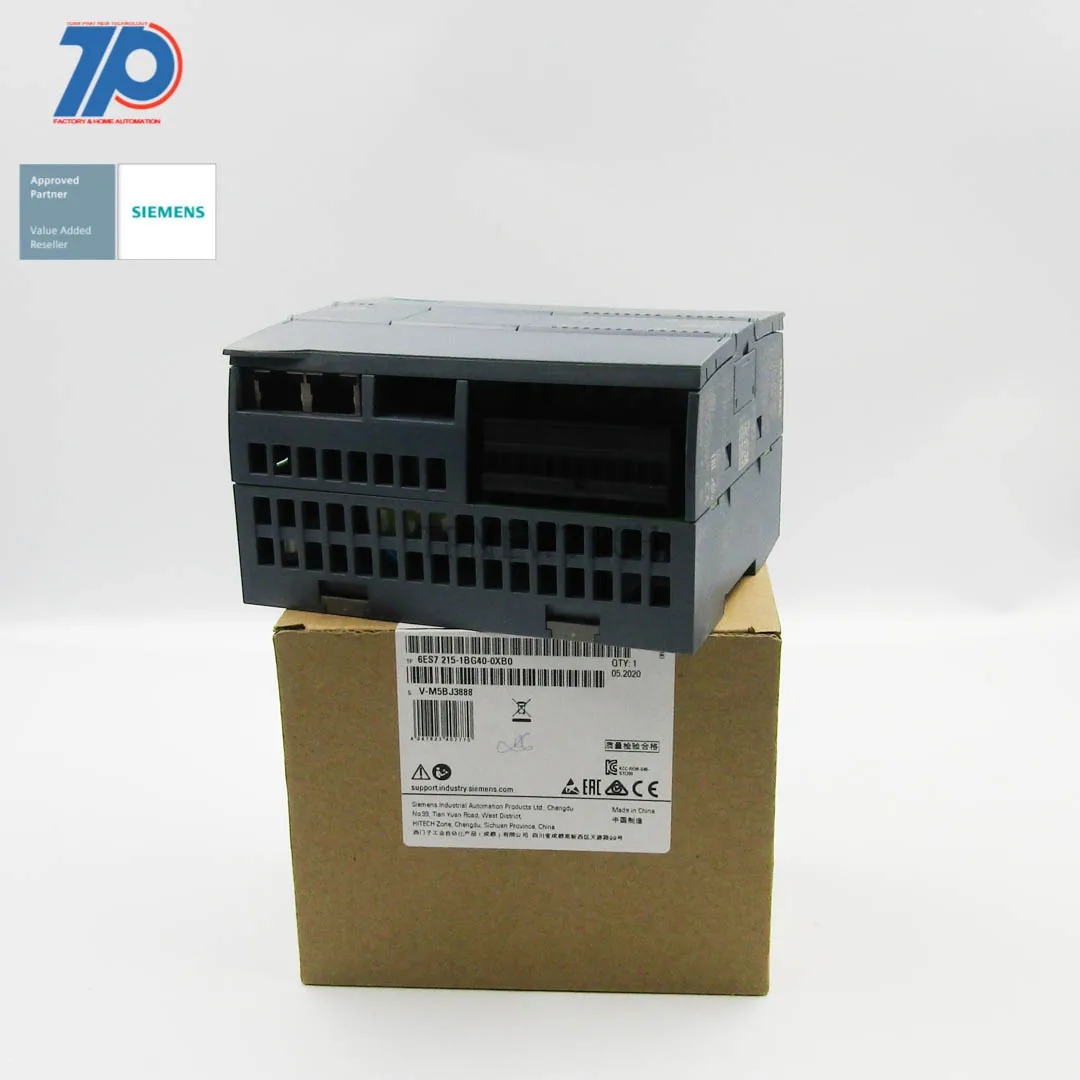 6ES7215-1BG40-0XB0 PLC Siemens S7 1200 - SIMATIC программируемый логический контроллер S7-1200 серии 512 Кб 24V dc