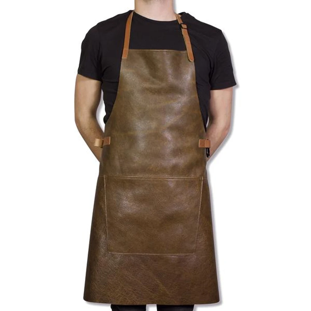 Wholesale Price Clear Transparent Restaurant Kitchen Chef Poly Pe Ldpe Disposable Plastic Apron White OEM Customized Logo