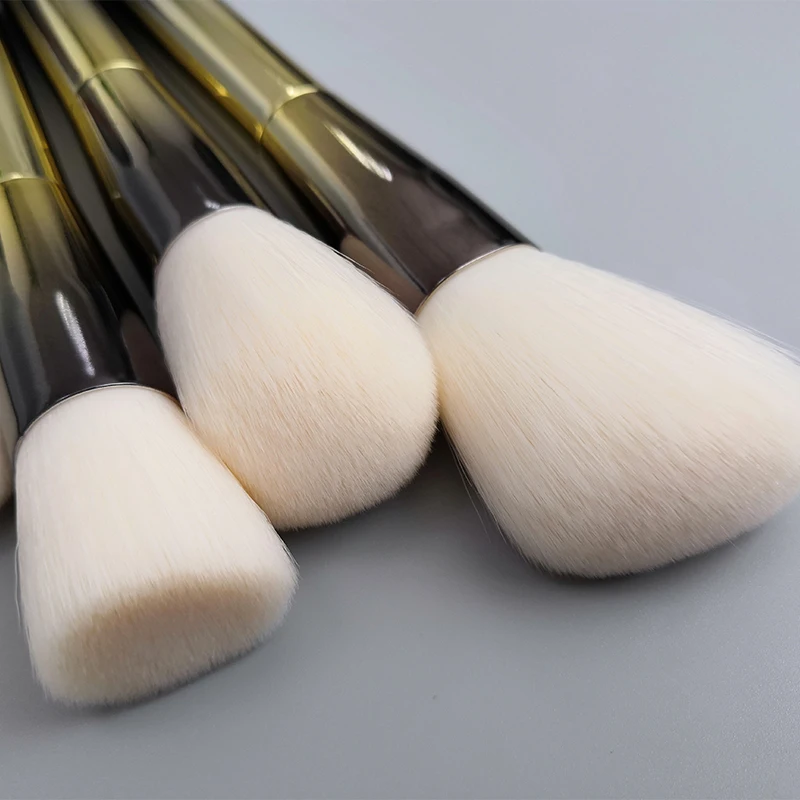 10 Pcs Premium Synthetic Cosmetic Brushes Makeup Brushes Kit