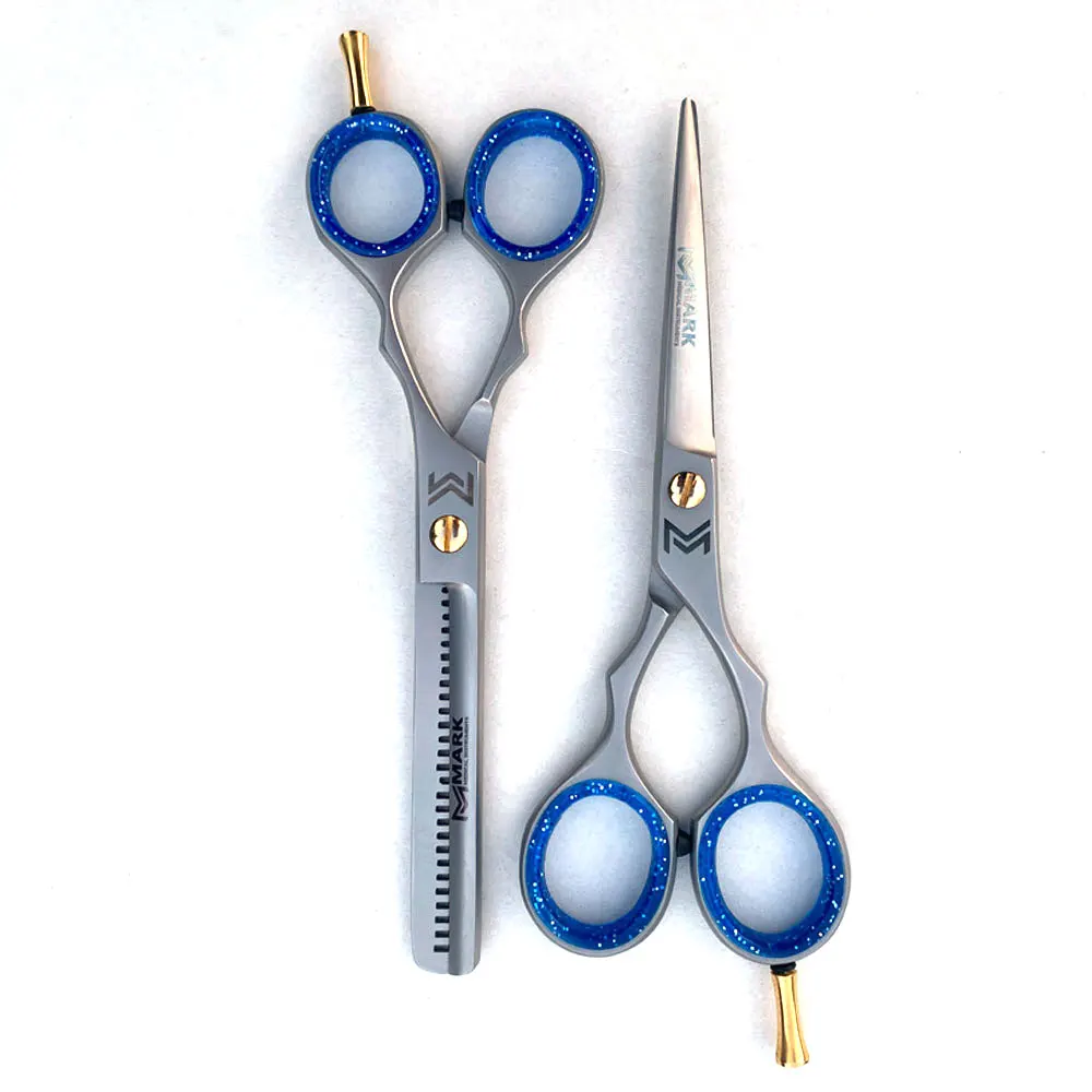 Professional Stainless Steel Hair Cutting And Thinning Barber Scissors Set | Cheap Price Barber Shear Sets