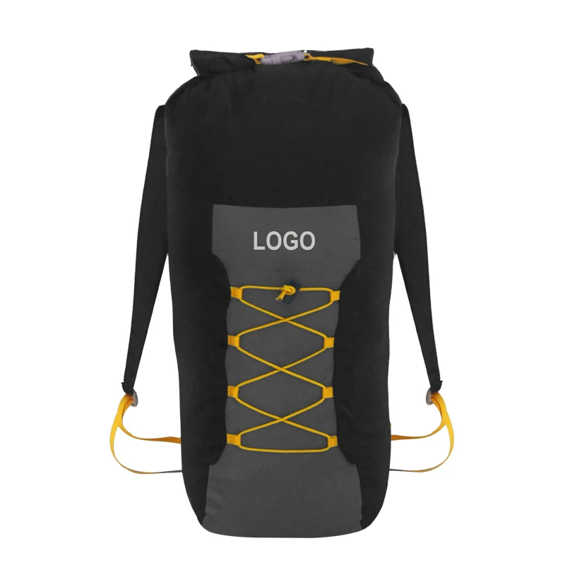 Rip-resistant nylon ultra-light portable foldable backpack for riding outdoor sports folding bag