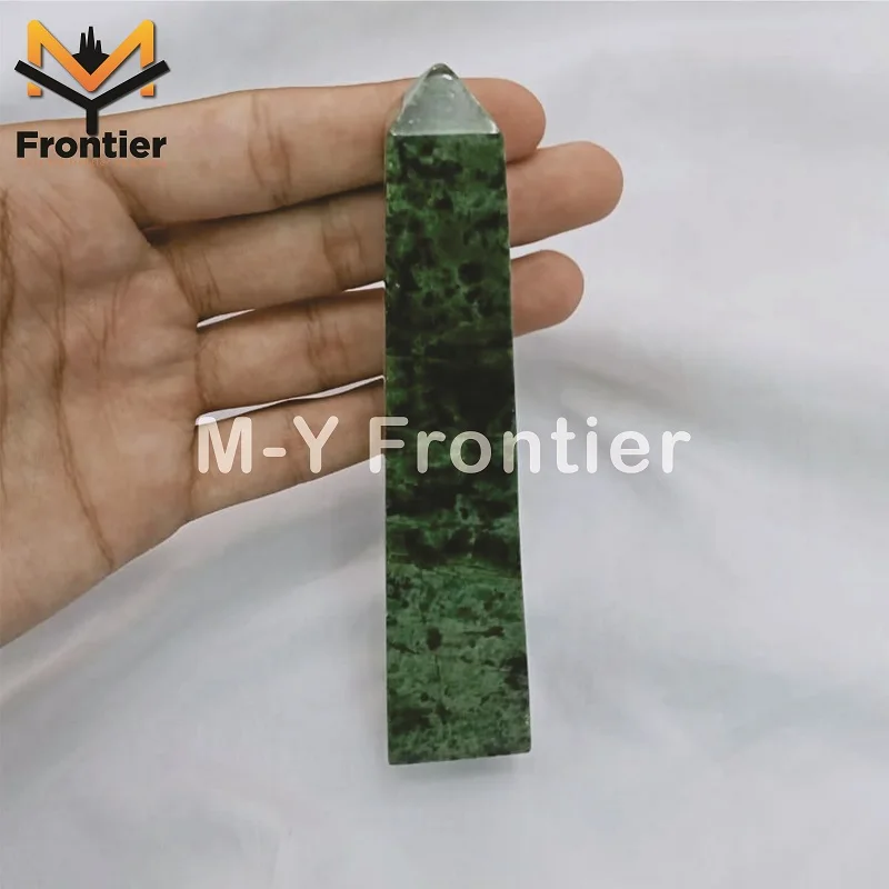 Натуральные нефритовые башни ручной работы полированный Кристалл OEM из пакистанского хрусталя.