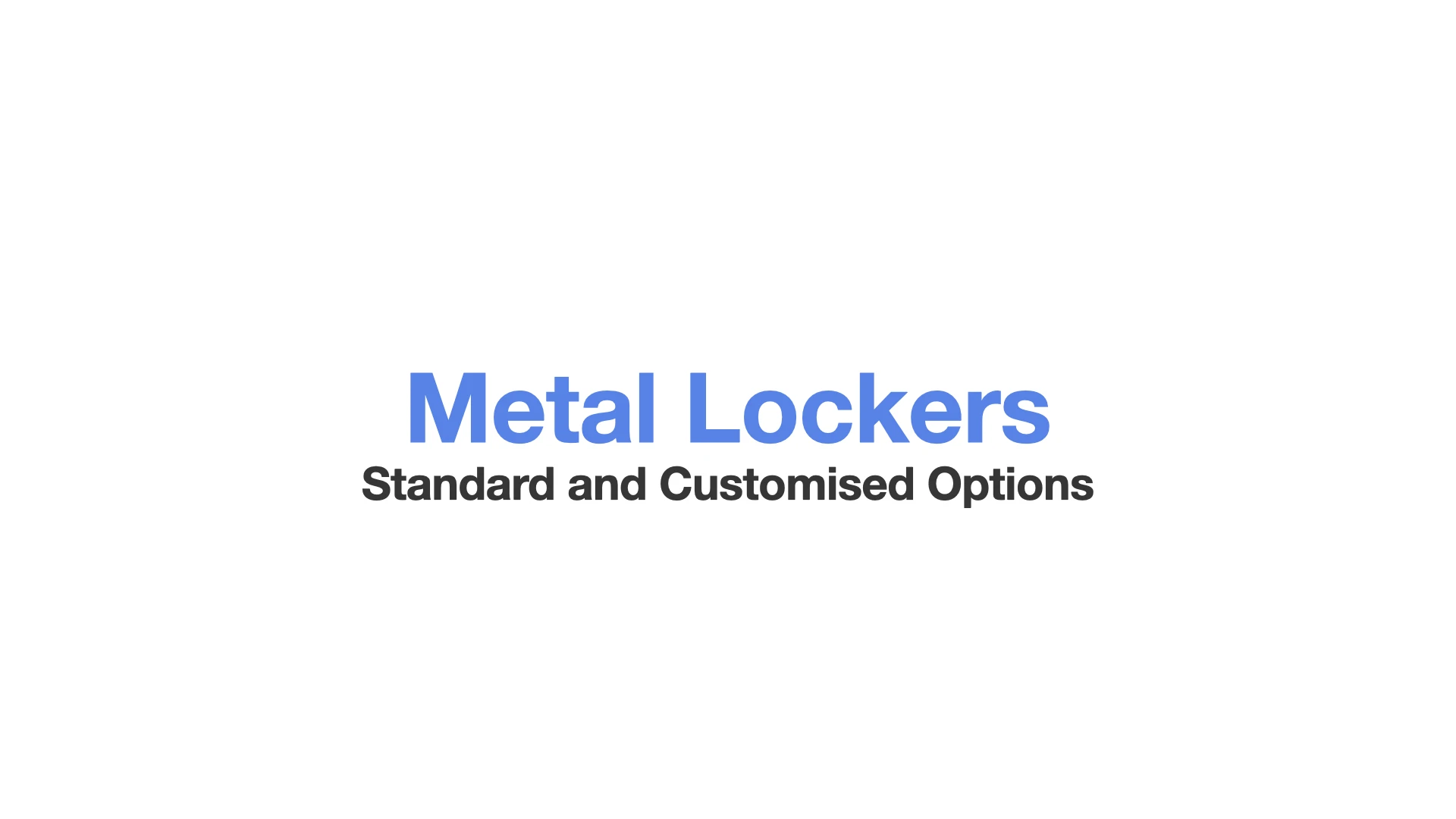  Hot Product Intelligent Locker Manufacturer Factory Standard Metal Lockers