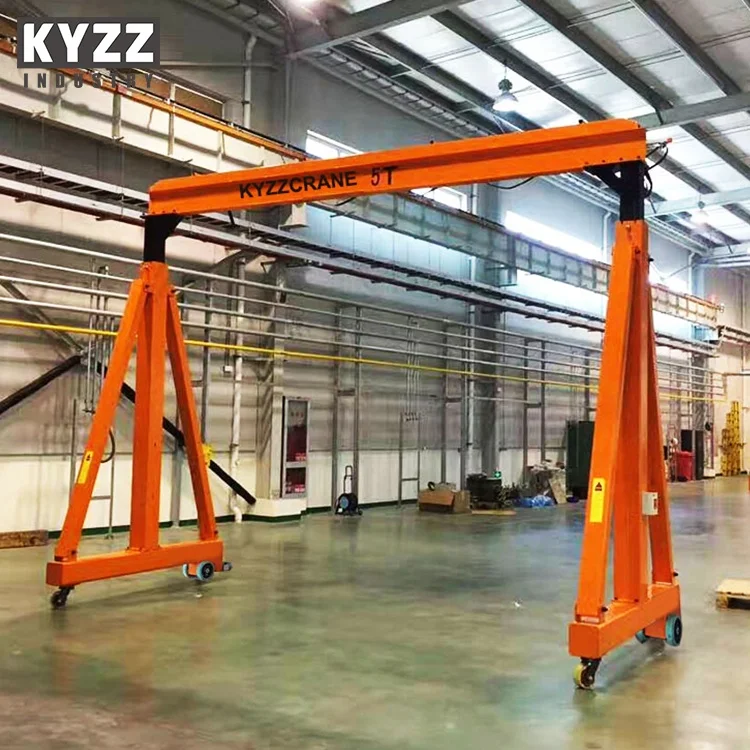 portable loading unloading Skip Truck Gantry Crane