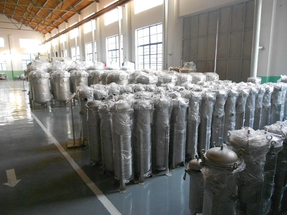 
Dazhang Industrial Bag Filter Stainless Steel Bag Filter Housing For Chemical Food Beverage Industry 