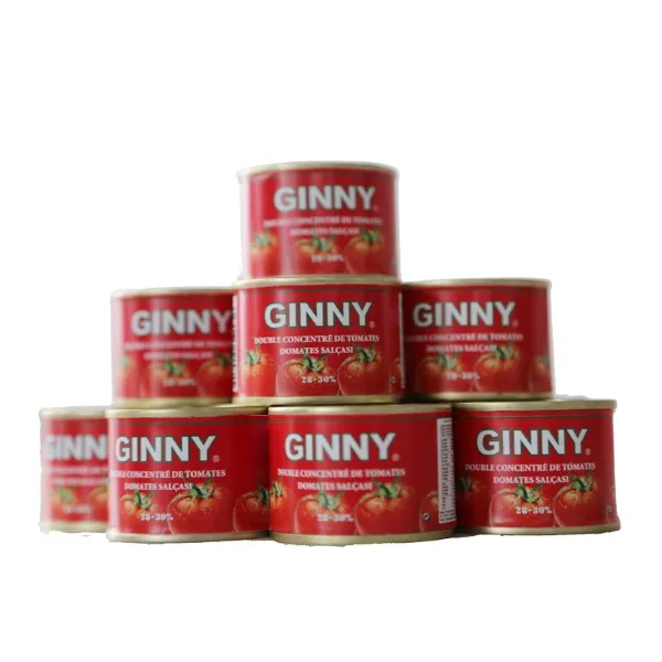 70g 210g 400g 800g 2200g Tin Packing 28-30% Pure Tomato Paste Canned Food Pasta,canned tomato paste