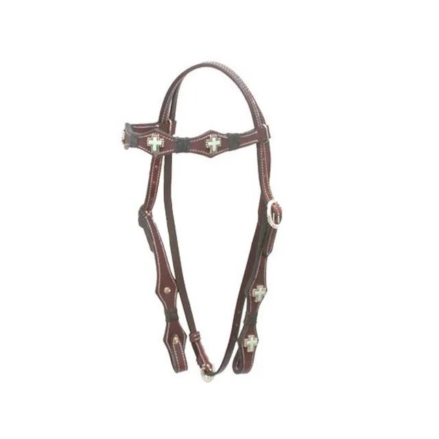 Tooled Leather Headstall