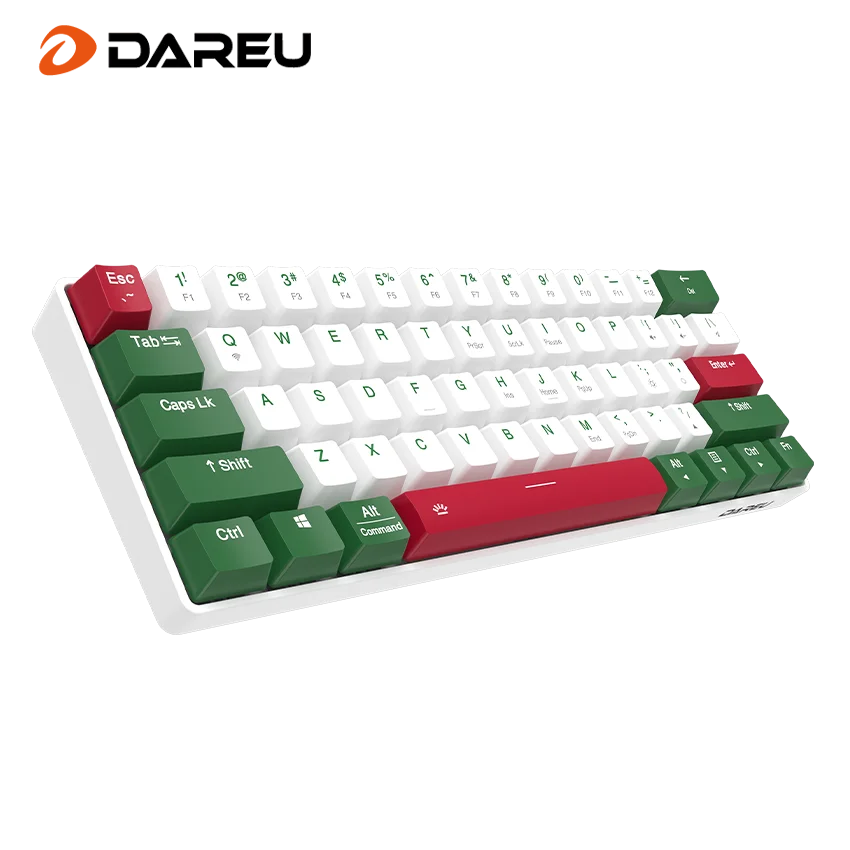 Professional manufacturer EK861 Dual Mode 61 Keys Gaming mechanical BT mechanical keyboard 60%