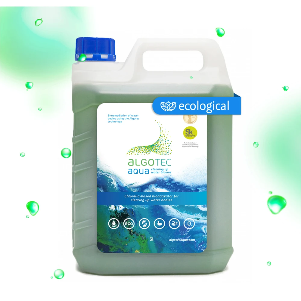 Планктонизирующее удобрение для водных объектов, подвеска с хлореллой вульгарис, аквакультуры, биопосредничество и процветание