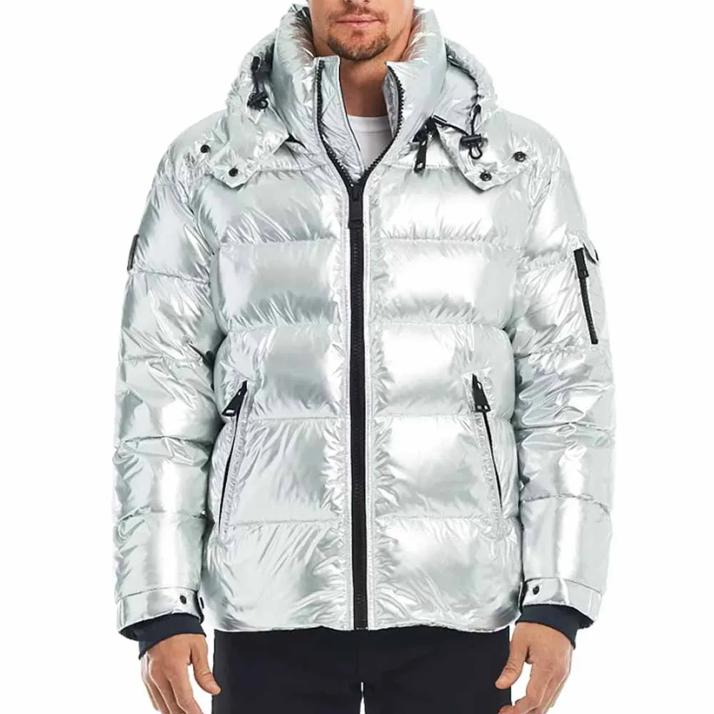2021 Jackets Puffer Jacket / Men Fashion New Winter Puffer Shiny Jacket / Warm Padding Wholesale Bubble Jacket Puffy Jacket