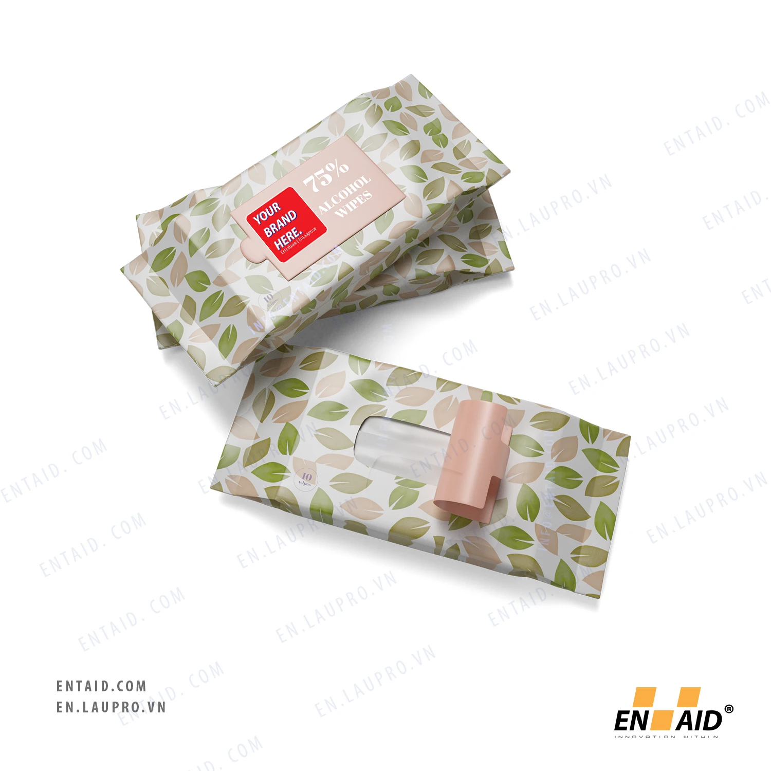  Горячая Распродажа пользовательский хлорид бензалькония BZK BKC салфетки портативный мешок чистящее дезинфицирующее поверхность бытовые ручные дезинфицирующие нетканые