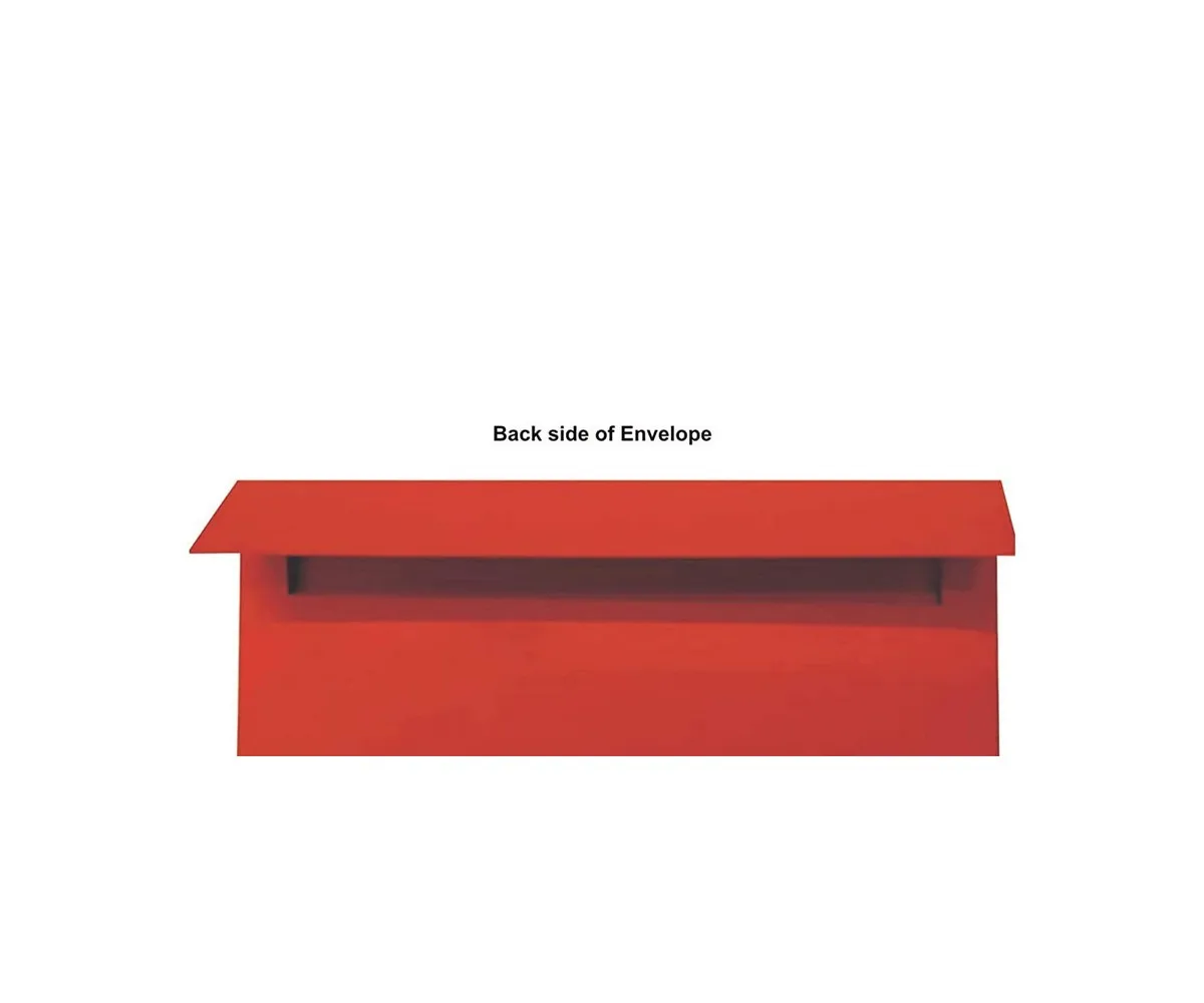 In Stock quality business invitation luxury Handmade 3D Quilling Red Shagun Envelope  Rectangular Shape Shower Gift