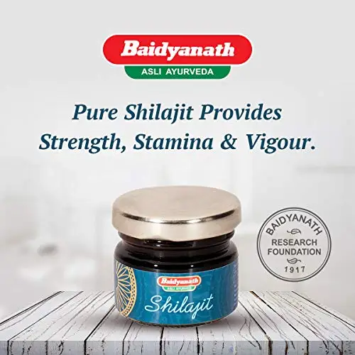 Медицинская добавка Baidyanath Shilajit (15 г) для прочности и силы