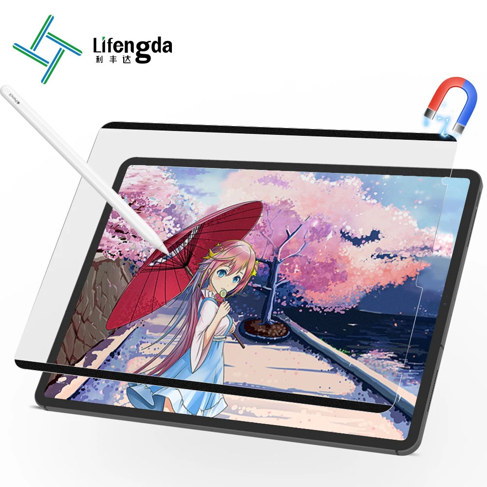  Магнитная матовая пленка на ощупь из бумаги для защиты экрана планшета iPad Pro