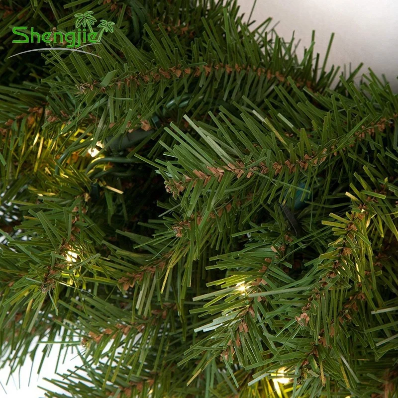 Wholesale Hanging Window Decoration PVC Bright Artificial Christmas