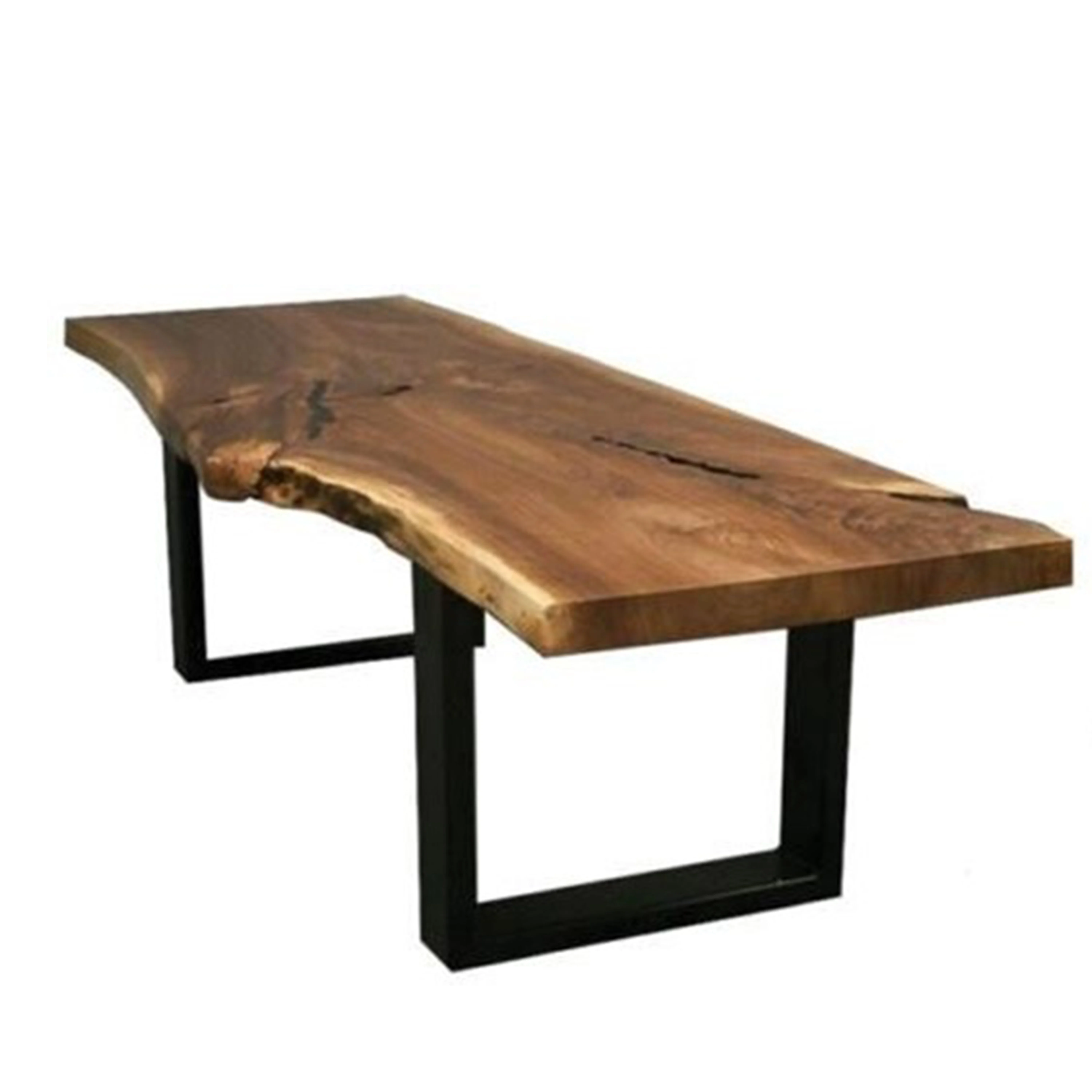 High Quality Natural form Dining table for up to 8 persons random natural shape Industrial furniture