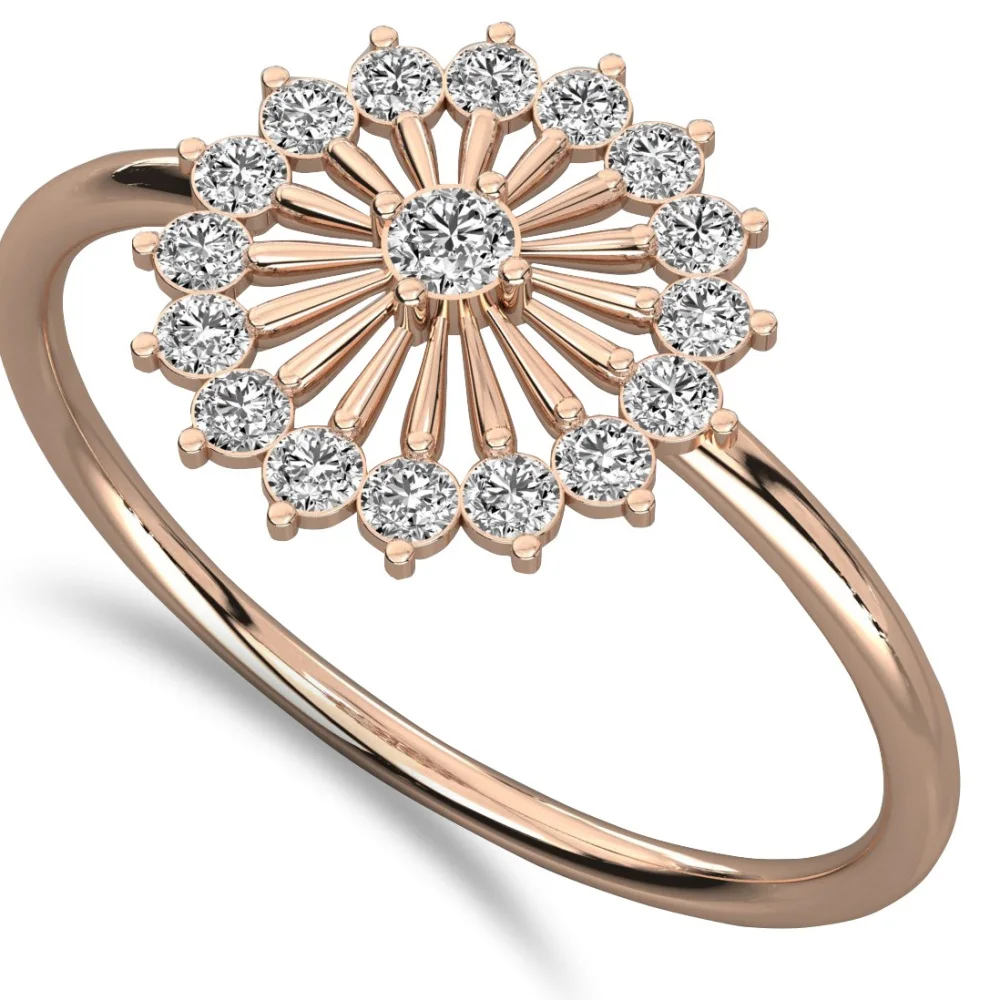 Hot Selling Diamond Ring for  Womens in India at Wholesale Price IGI & Ingemco Certified Diamond Jewellery