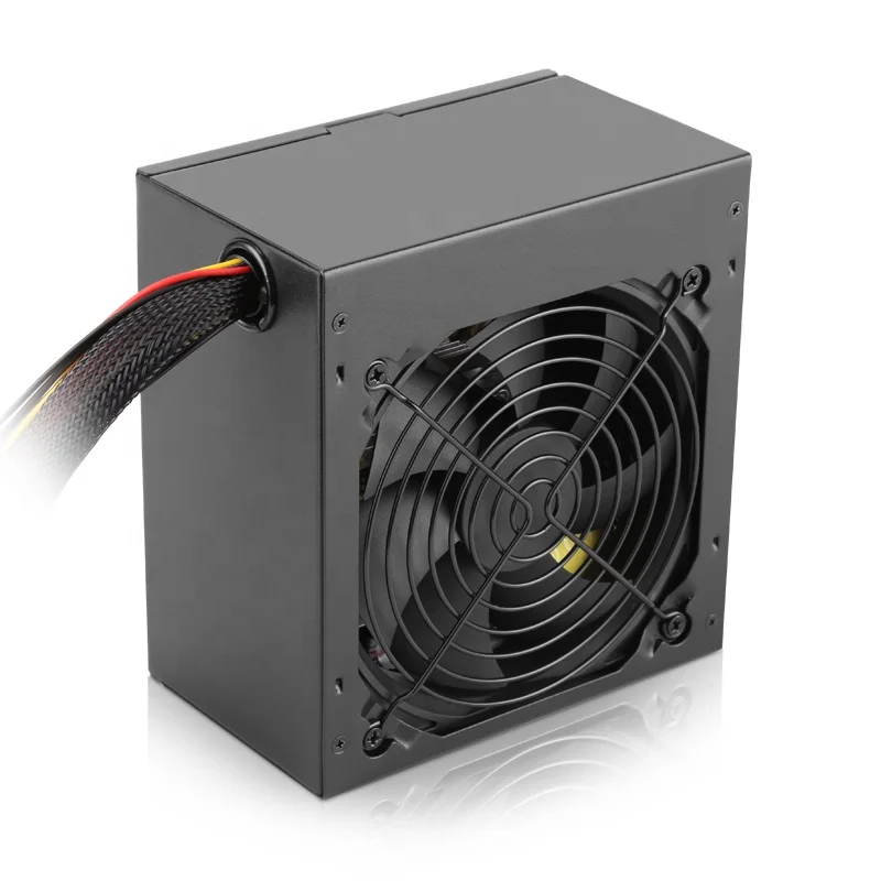 Производство OEM 600 700 Вт блок питания для компьютера ПК настольного ПК игровой блок RGB вентилятор APFC офис