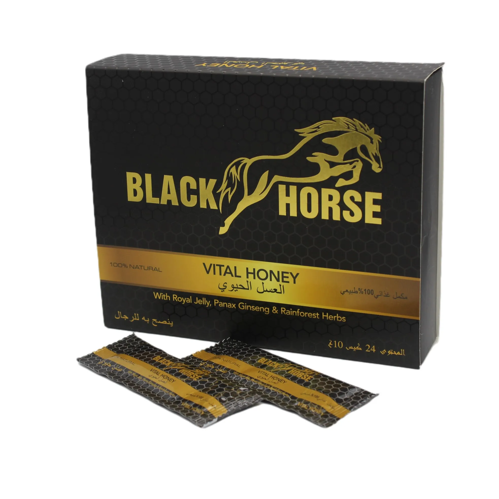 Natural 100% Pure Honey 10g Per Sachet Improve Blood Circulation In Luxurious Box