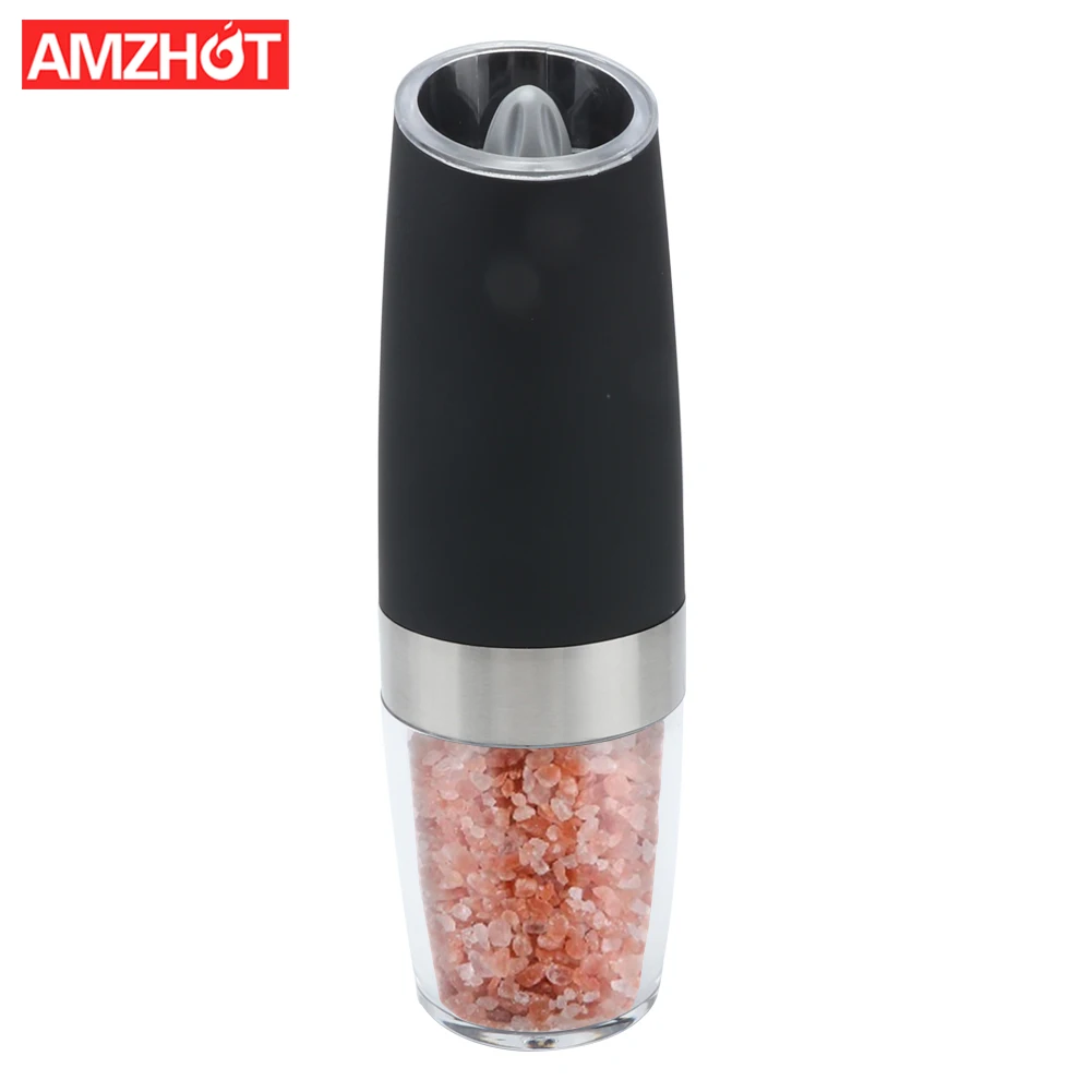  B02-0227 автоматический Электрический соль и перец мельница для перца со светодиодной подсветкой кухня специи дробилка Набор