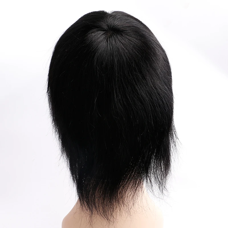 High quality Natural Hairline Man Wigs Hair System Natural 100% Human Hair Toupee For Men