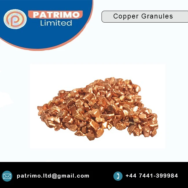  Ведущий экспортер широко используемых медных гранул по оптовой цене