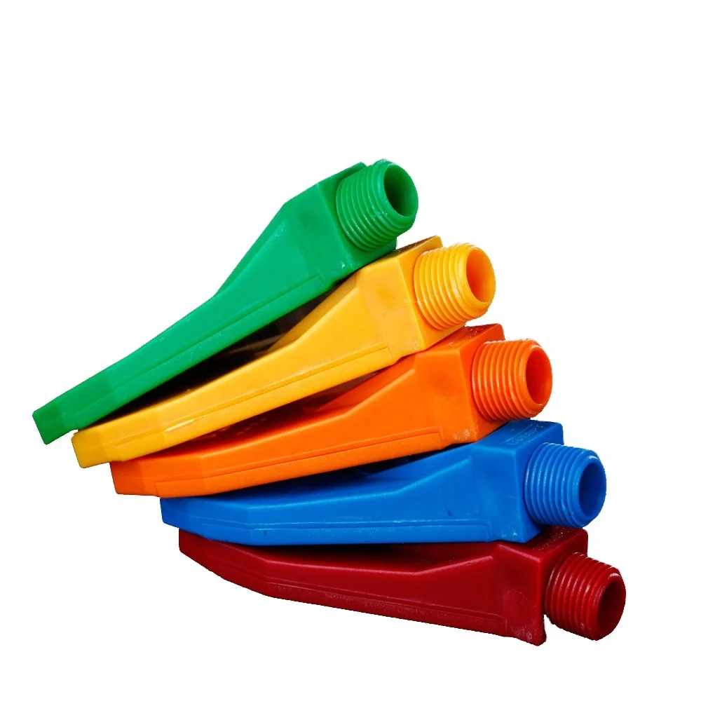 CYCO BSPT male 1/4 inch 16 orifices flat fan compressed air high impact F Wind Jet Nozzle for Threading Material moving