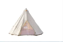 Large Luxury Family Camping Waterproof Tent 3m Cotton Canvas Marquee Party Wedding Tent Glamping Bell Tent