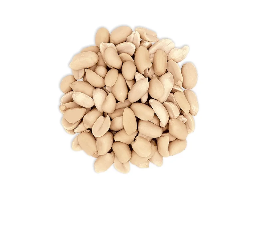 Whole peanuts, split, blanched peeled and peanut kennels bulk export
