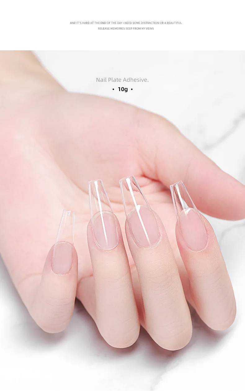 YDCNAIL УФ-гель для накладных ногтей клей-гель 5 г многофункциональный легко используемый