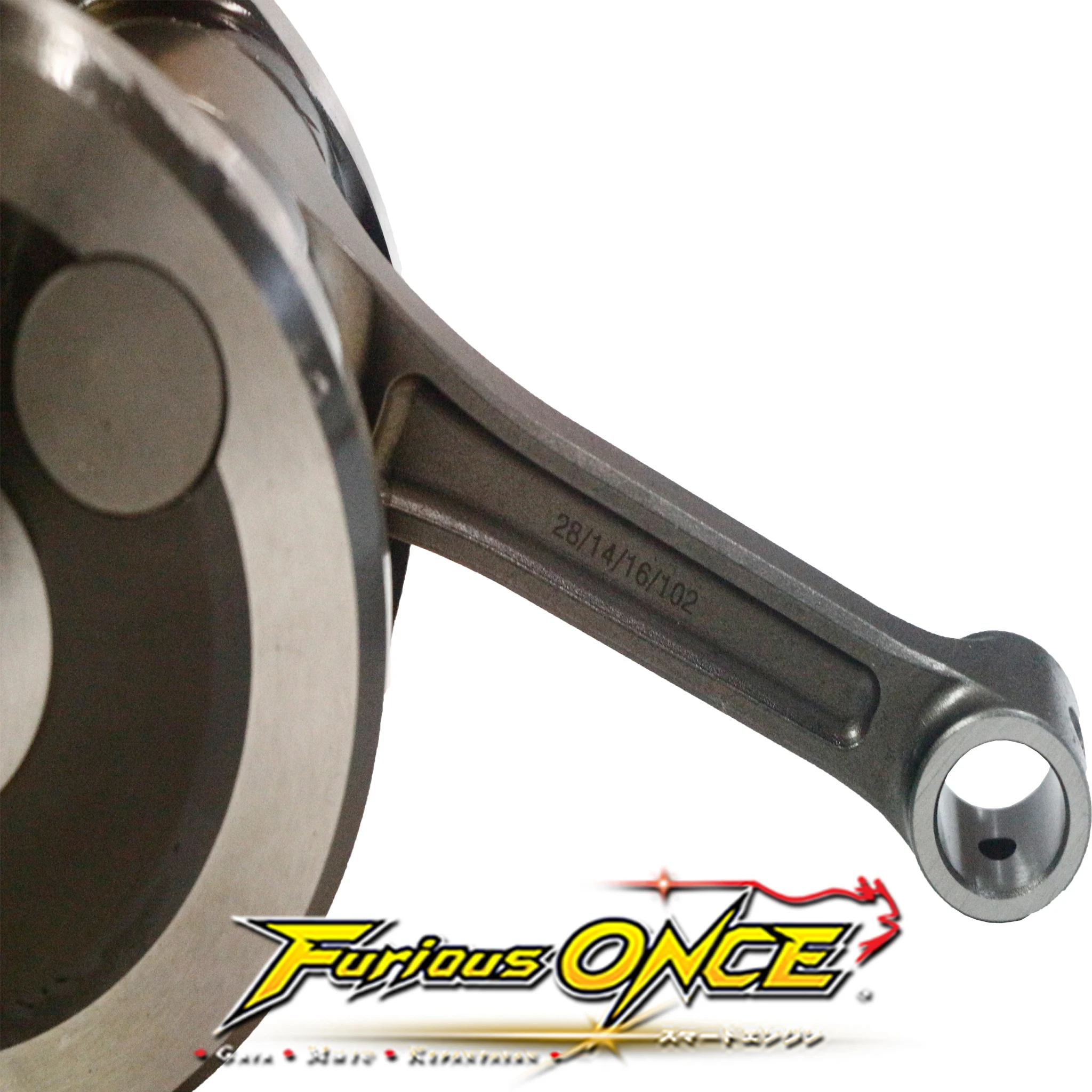 Y15/ LC135 II Motorcycle Crankshaft Assy with Forged Connecting Rod Best for Racing / Modified Bike