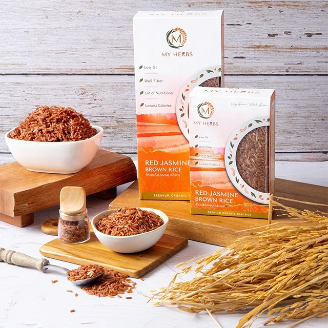 Thailand Red Jasmine Brown Rice  2lbs Fresh Organic Premium Quality Manufactures for 100% Export for Wholesale