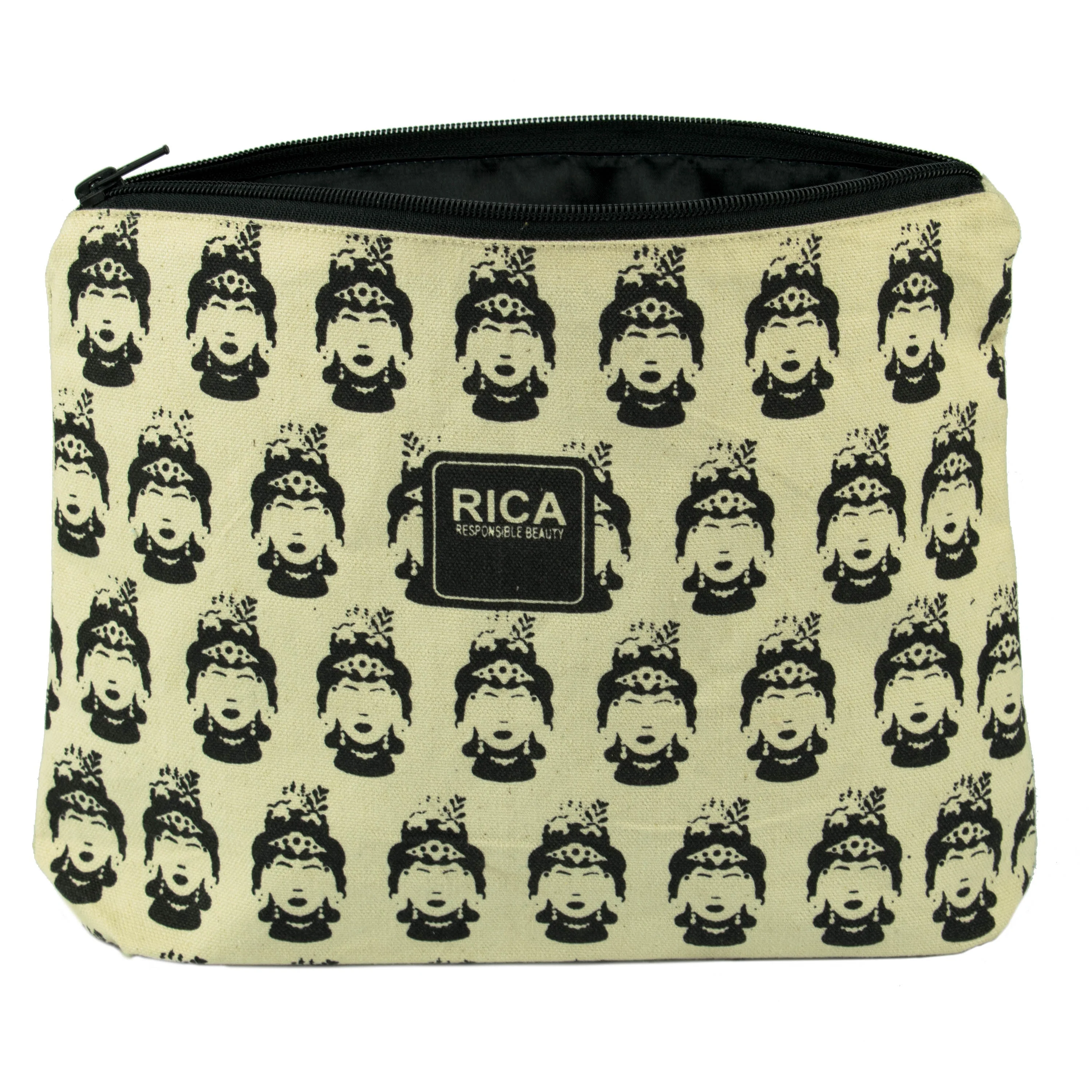 Custom Printed Small Pencil Case Canvas Zipper Pouch