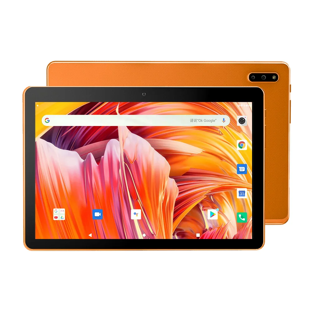 10,1 дюймов, планшет, PC, 4 Гб оперативной памяти, 64 Гб встроенной памяти, Восьмиядерный процессор Android 10,0 OS 1920P IPS Full HD дисплей Двойная камера, Wi-Fi, GPS