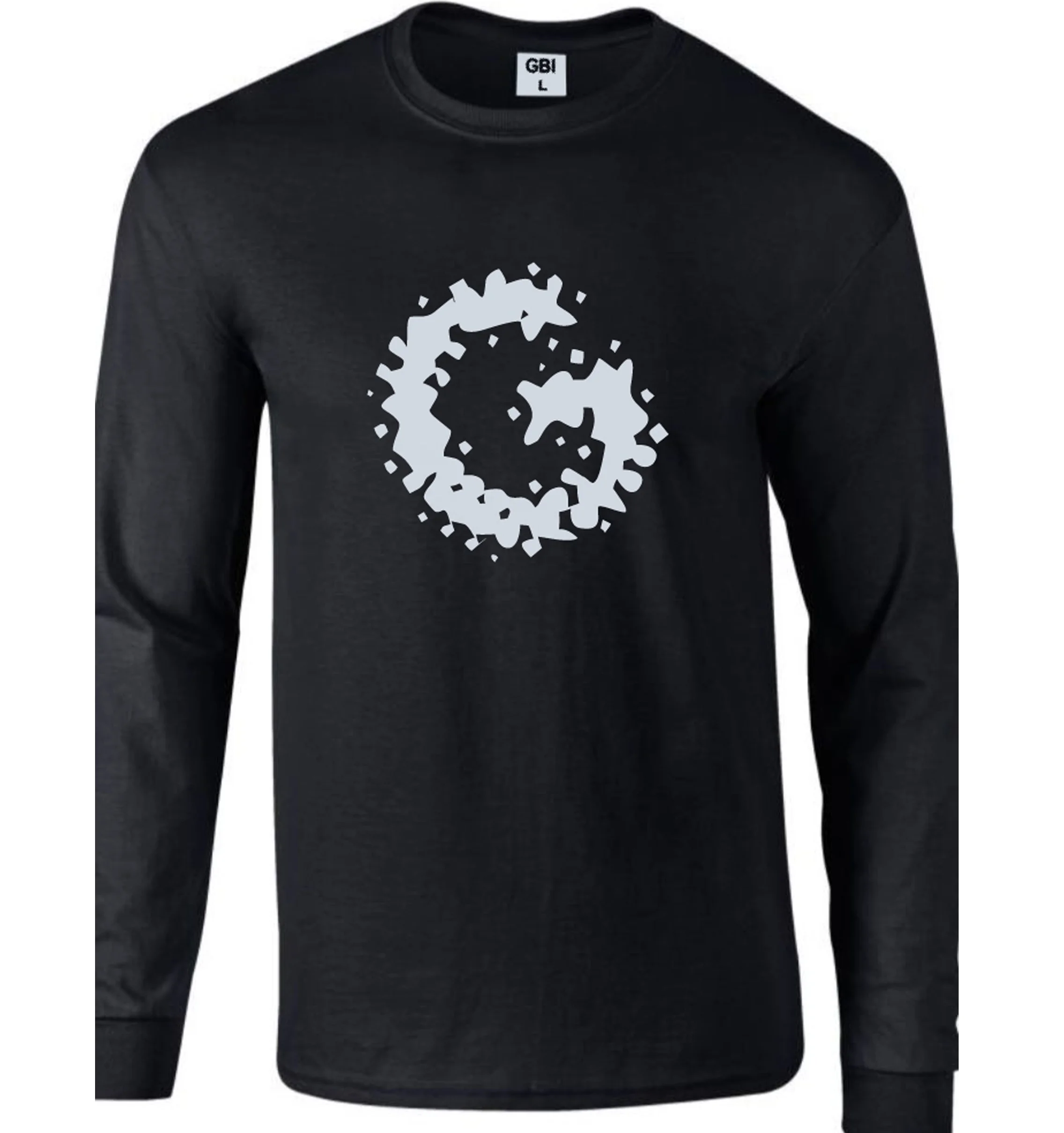 Wholesale Customized Unisex 180Gsm High Quality Cotton T-Shirts Long Sleeved V-Neck Customizable Logo Sublimation Plus Size