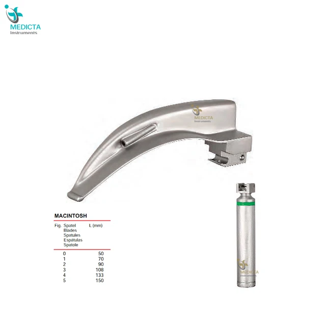 Flexible McCoy Laryngoscope Fiber Optic