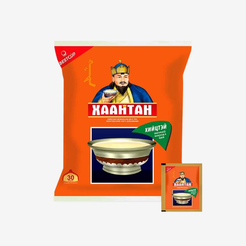Hot sale Premium quality Best price Tasty KHAATAN (XAAHTAH) Mongolian instant milk tea - special flavor 405g bag