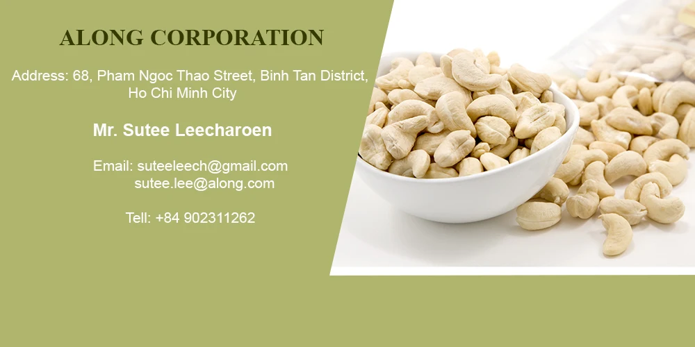 Cashewnuts Salted Roasted Unpeeled W180 Made In Vietnam