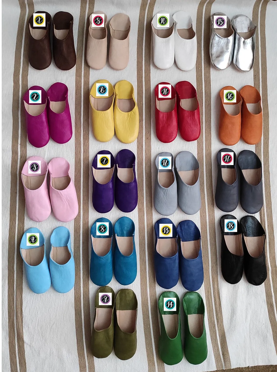 Тапочки из натуральной кожи сделанные вручную