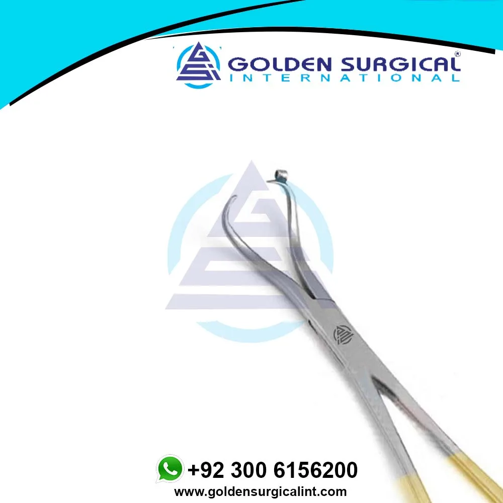 Щипцы для снижения кости с позолоченной ручкой Премиум-Качества | Хирургический Зажим полотенец Медицинские лабораторные инструменты