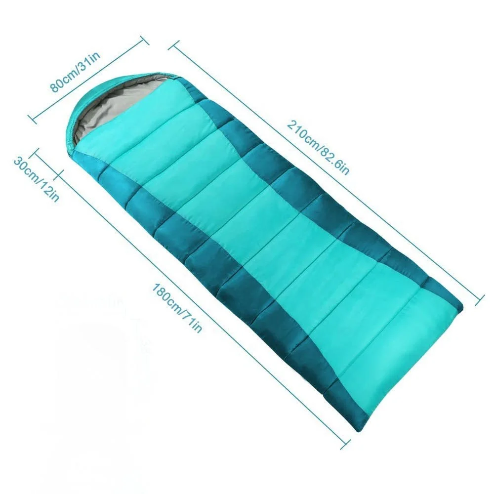 Mummy Portable 12V Electric Heated Sleeping Bag Blanket Waterproof for Outdoor Camping Hiking Winter Sports Europe Style