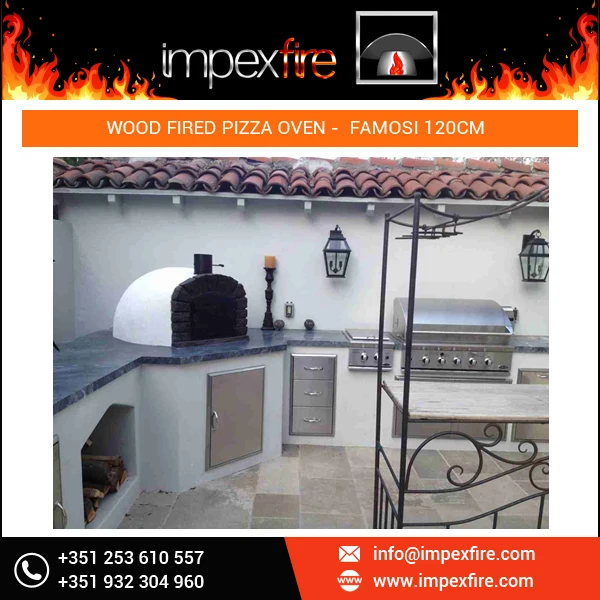 Genuine Quality Wholesale Selling Convection Oven / Turbo Oven Wood Fired Brick Pizza Oven for Sale