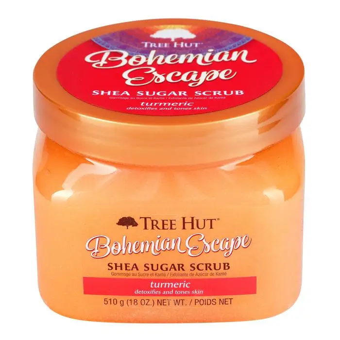 Tree Hut Bohemian Escape with Turmeric Body Shea Sugar Scrub (Case Pack of 24)