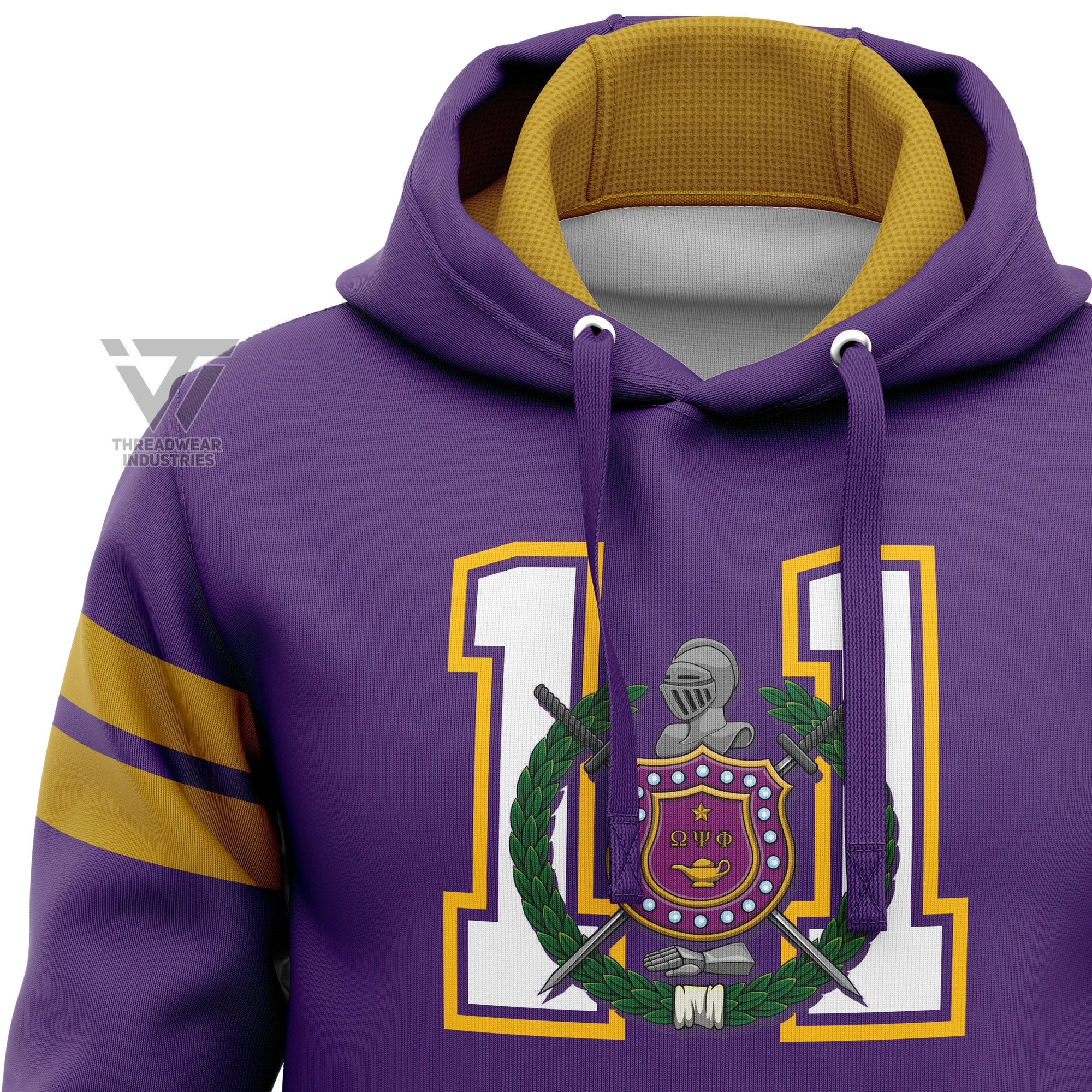 Персонализированный греческий Омега фунта-фунта на голову братство Сублимированный Пуловер С Капюшоном