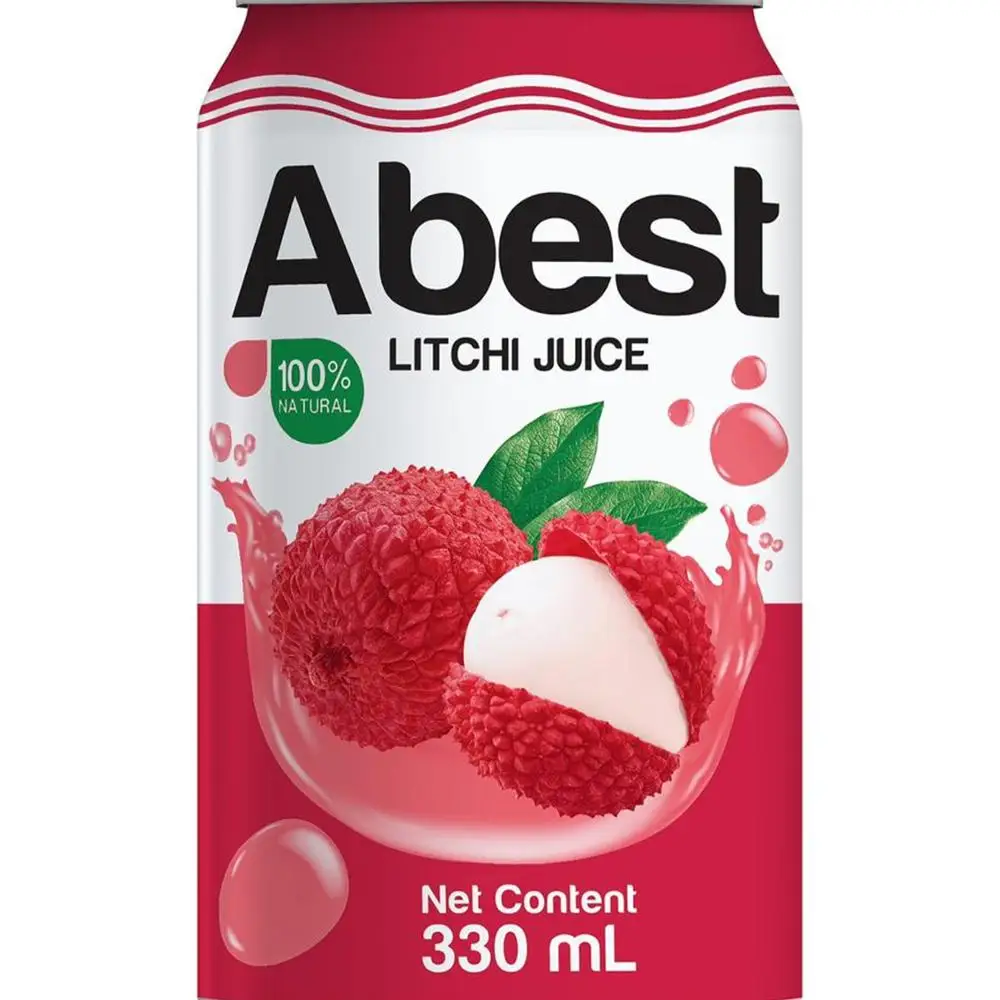 Cheap Price Lychee Fruit Fresh 330ml Best Selling Abest Fuit Juice  / Natural Surgarcane Juice