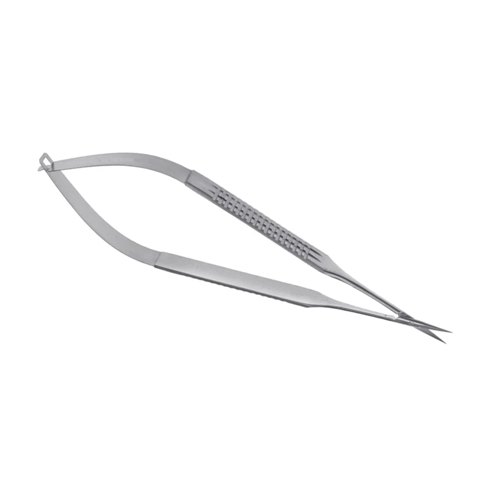 Millesi Microsurgical Scissors 16cm Straight Serrated Blades Flat Handle Neurosurgery Instruments