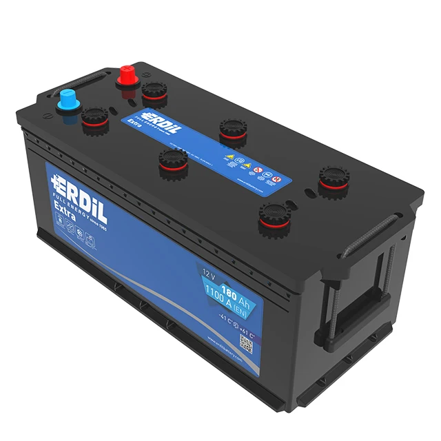 
Turkish 12 V 180 Ah D5a Flat Heavy Duty Battery 