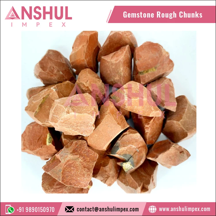 Natural Healing Decoration Red Jasper Raw Rough Rocks Crushed Bulk Crystal Chunks Tumbled Stone