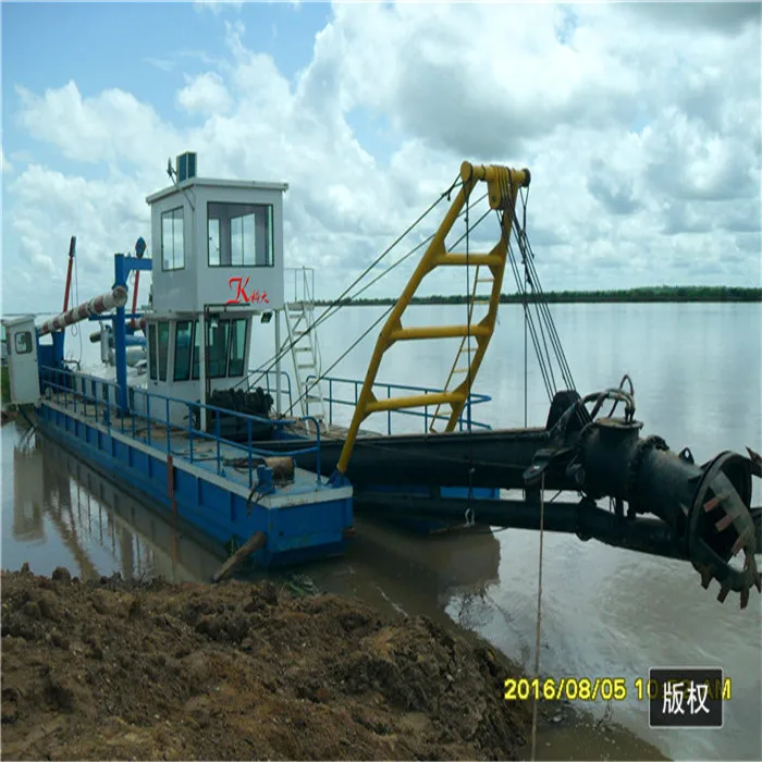 
2021 ship dredging 12 inch sand dredging boat sand dredger cutter suction dredger 