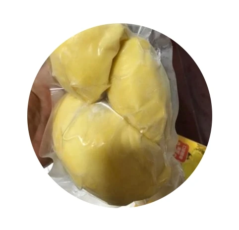 Frozen Durian , Durian meat , Durian frozen 100% natural from Thailand